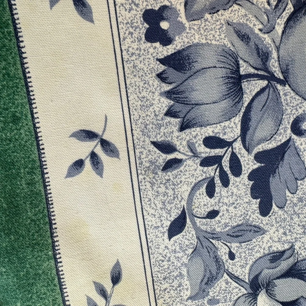 Villeroy & Boch Switch Three Reversible Cotton Placemats Green Blue Set of 6